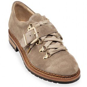 The Office of Angela Scott   Mr. Logan Suede Buckle Loafers   Size 37